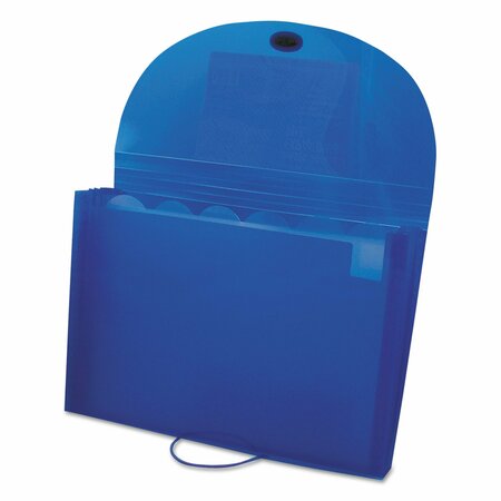 C-LINE PRODUCTS Expanding File 8-1/2 x 11", 7 Pocket, Blue 48305